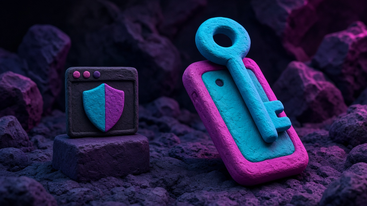Браузерный VPN и ключ на устройстве