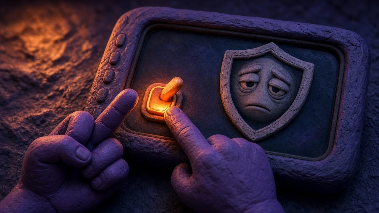 Отключение VPN
