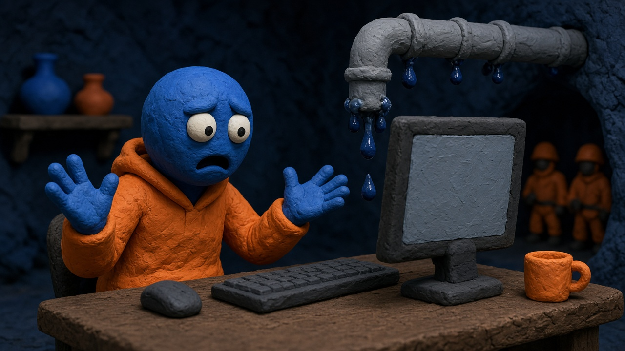 Почему через VPN не работает