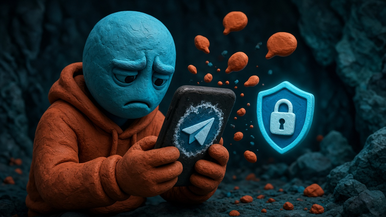 Телеграм даже с VPN