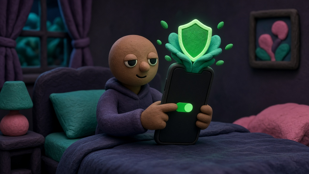 Включение VPN на iPhoneе