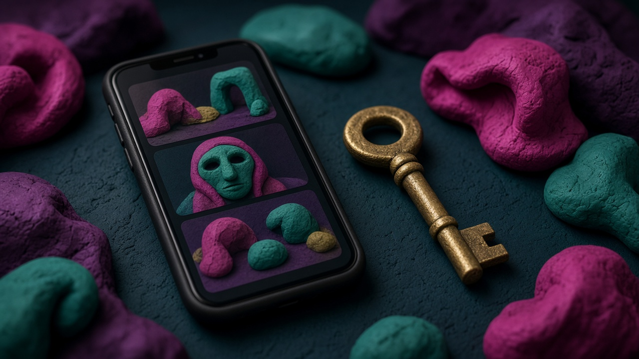 VPN для Instagram: телефон с ключом